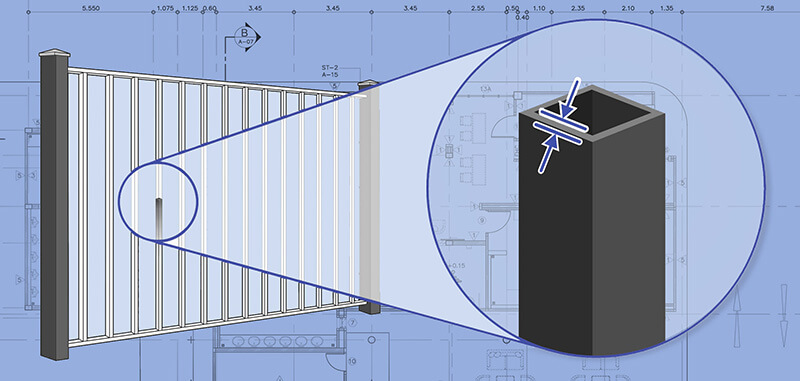 xxxREGION Aluminum fence Pickets installation company